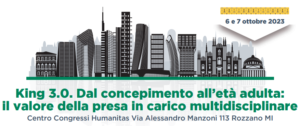 in questa immagine sono rappresentati in alto dei grattacieli stilizzati e sotto ci sono le principali informazioni del congresso di Milano del 6 - 7 ottobre 2023